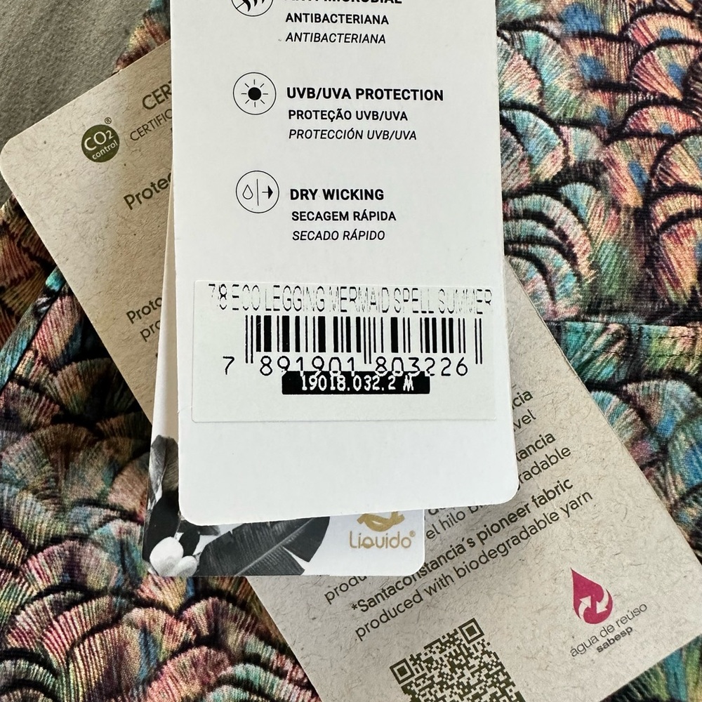 LIQUIDO ACTIVE MERMAID SPELL LEGGINGS. - Picture 8 of 11